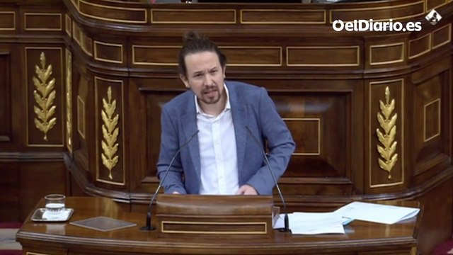 Iglesias: No vamos a permitir que nadie traiga una dictadura, nos tendrán siempre enfrente