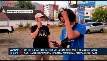 Satu Kardus Berisi Bom Molotov Ditemukan Diarea Unjuk Rasa