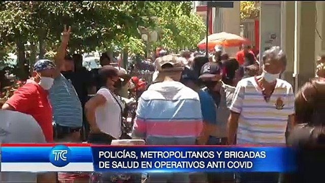 Más seguridad en Guayaquil para operativos que tratarán de evitar más contagios de Covid
