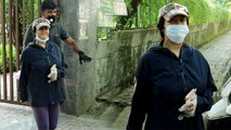 Ekta Kapoor snapped while taking walk in Juhu; Watch Video | FilmiBeat