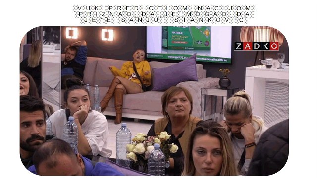 Zadruga 4/ VUK MOB pred Celom nacijom priznao da je mogao da Je*e Sanju Stankovic bivsu Matorinu!