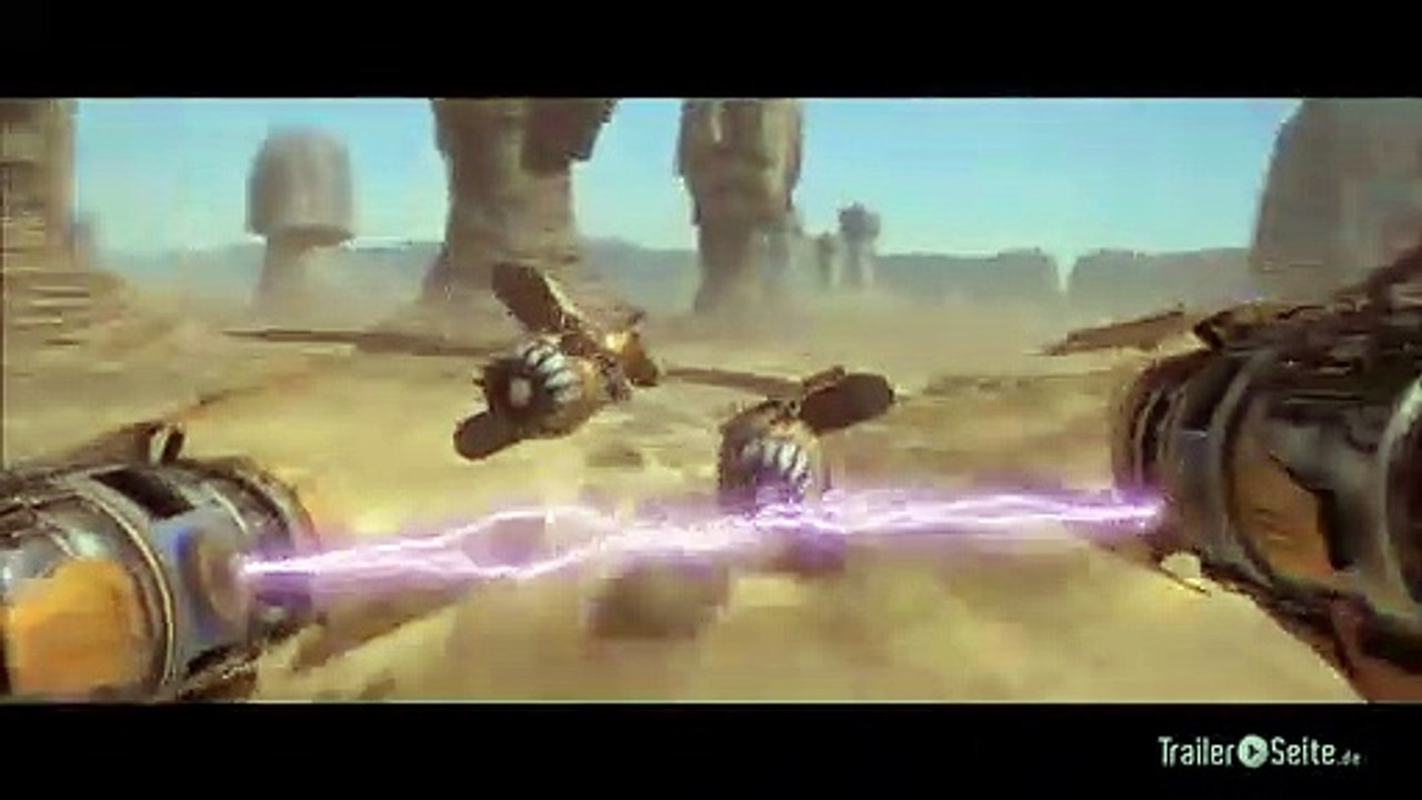 Ausschnitt Podrennen aus Star Wars Episode 1