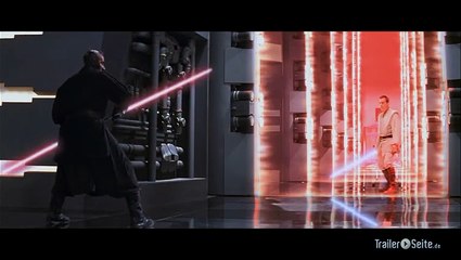 Ausschnitt Endkampf aus Star Wars Episode 1