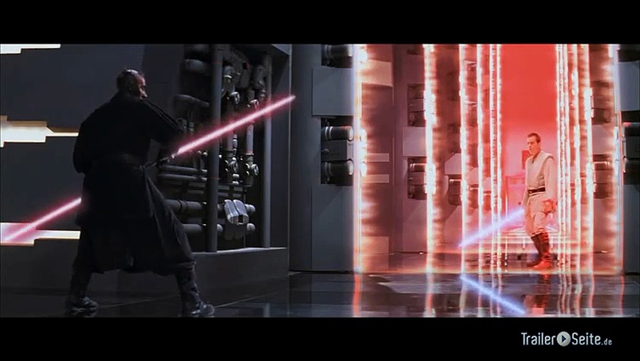 Ausschnitt Endkampf aus Star Wars Episode 1