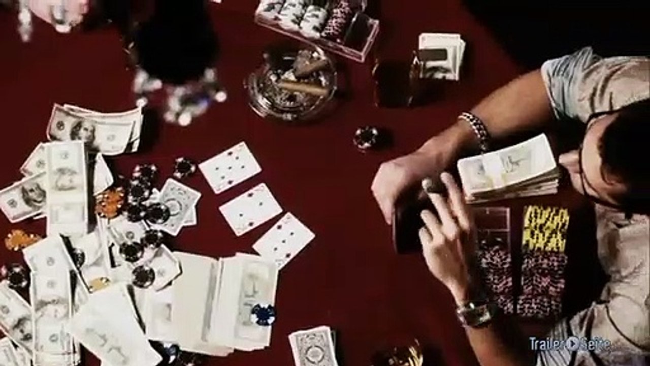 Ausschnitt poker aus set up