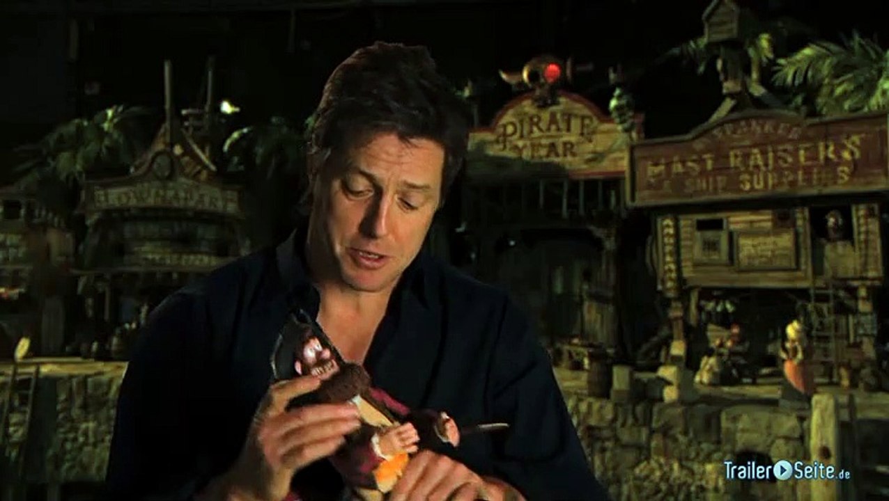 Hugh Grant Interview zu Die Piraten