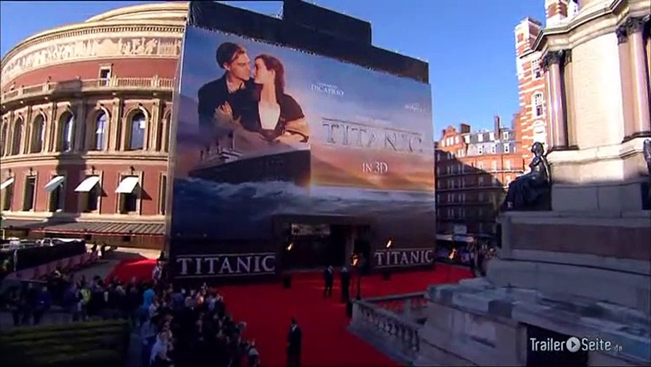 Weltpremiere von Titanic 3D in London