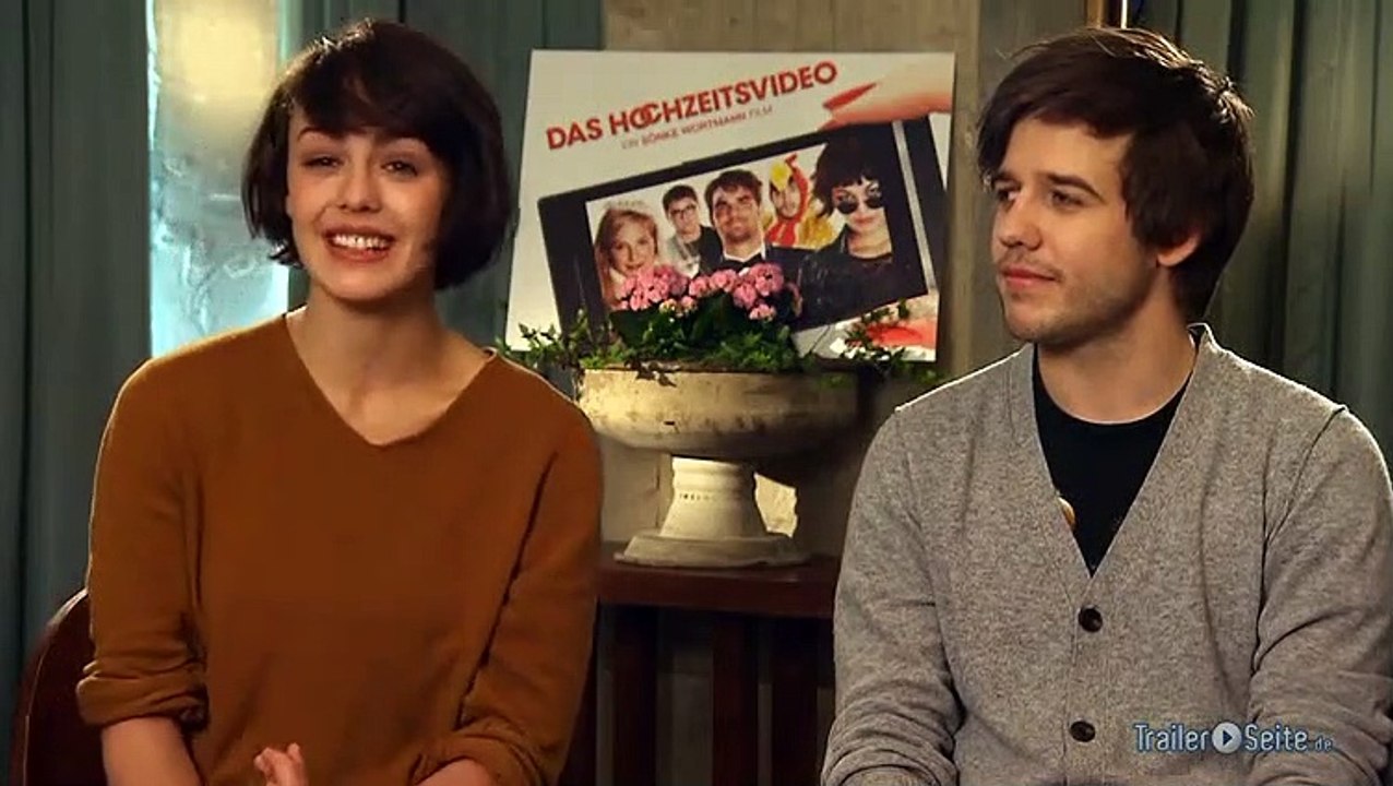 Lucie Heinze und Martin Aselmann Interview zu Das Hochzeitsvideo