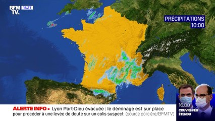 La météo pour ce vendredi 13 octobre 2020