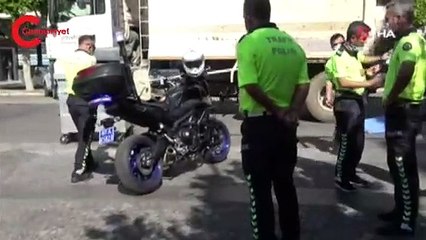 Bisikletiyle kamyonun altında kalan Svetlana öldü