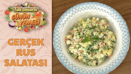 Gerçek Rus salatası tarifi