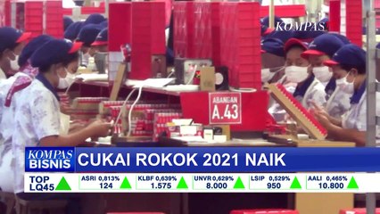 Cukai Rokok Tahun 2021 Naik