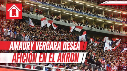 Amaury Vergara espera que el Rebaño pueda tener juego con público este torneo