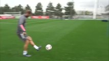 Sergio Ramos se entrena en solitario y sigue siendo duda para el Clásico