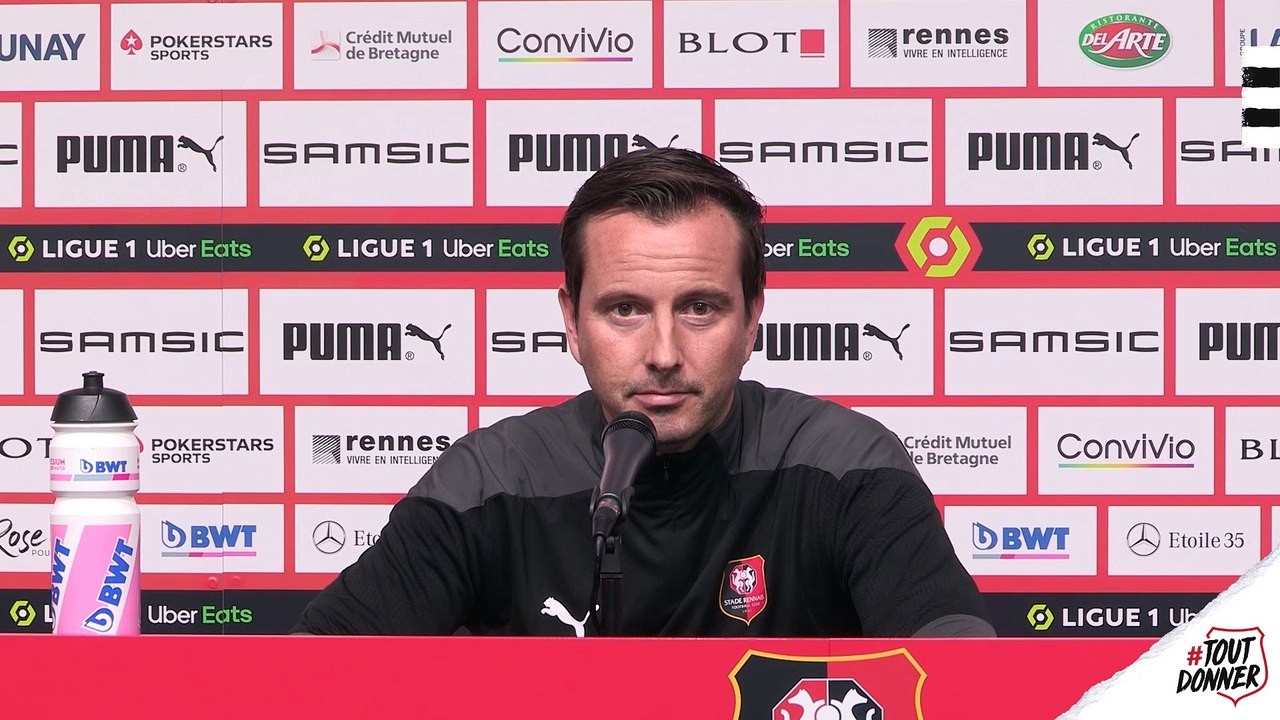 J8. Conférence de presse #SRFCSCO : Julien Stéphan