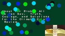 About For Books  All We Can Save: Truth, Courage, and Solutions for the Climate Crisis  Review