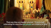 Pope Francis in Shift for Church Voices Support for Same-Sex Civil Unions