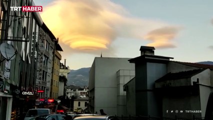 Artvin'de Mercek Bulutları ilgi çekti