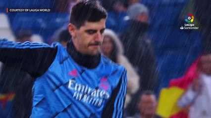 WATCH: Thibaut Courtois fulfills ElClasico dream with Real Madrid