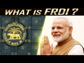 FRDI Bill Explained by Economist V. Nagaeshwaran
