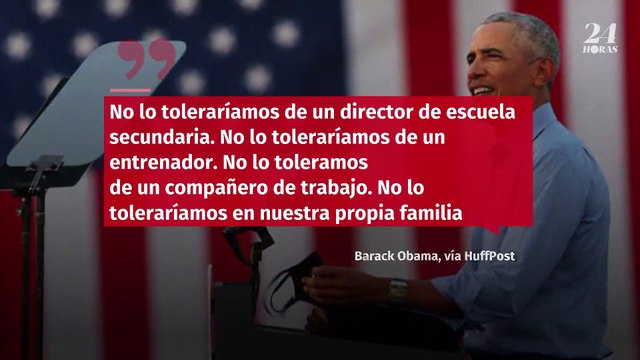Barack Obama critica a Donald Trump por comportamiento de tío loco