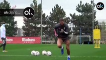 Alarma Sergio Ramos: se entrena en solitario a 48 horas del Clásico