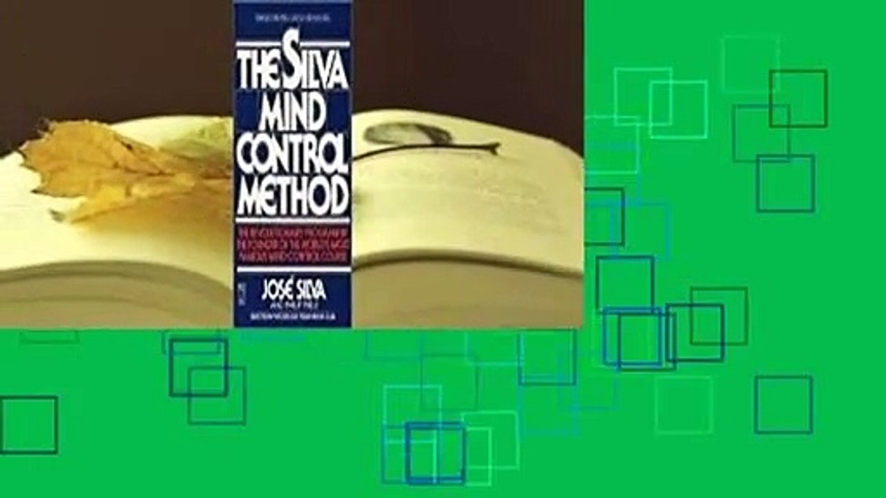 Full E-book  The Silva Mind Control Method  For Kindle