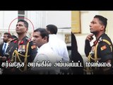 Srilankan Govt. dismissed the officer who threatened tamilians in England !