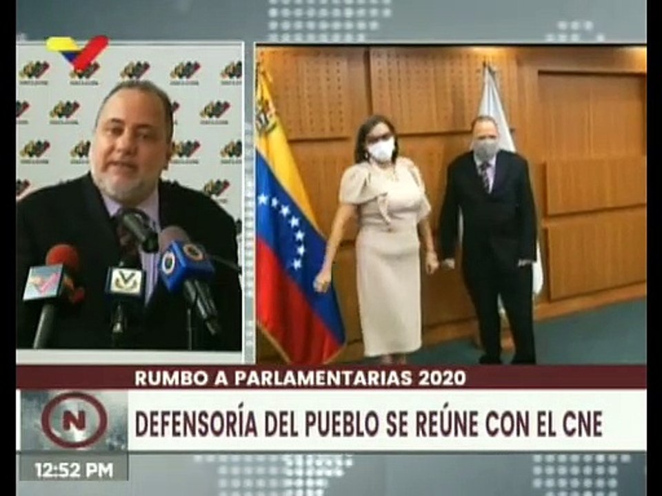 Defensoría del Pueblo reconoce que están garantizados los protocolos de bioseguridad para Simulacro Electoral