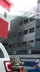 Conato de incendio en el Ministerio de Salud Pública