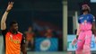 IPL 2020 RR Vs SRH: Sun Risers Hyderabad Bowlers Restricts Rajasthan to 154/6 | Oneindia Telugu