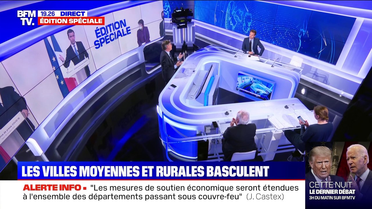 Covid-19: Les villes moyennes et rurales basculent sous couvre-feu - 22/10