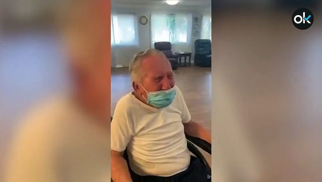 Emocionante vídeo de un matrimonio de ancianos vuelve a estar juntos después de 215 días separados por el coronavirus