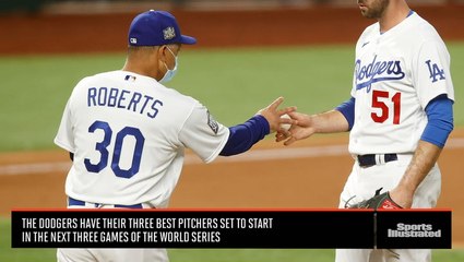 SI Insider: Dodgers Manager Dave Roberts Has His Three Best Pitchers on the Mound for the Next Few Games of the World Series