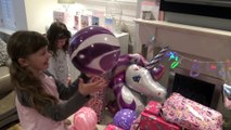 Sophia 7TH BIRTHDAY KIDS OPENING PRESENTS!!