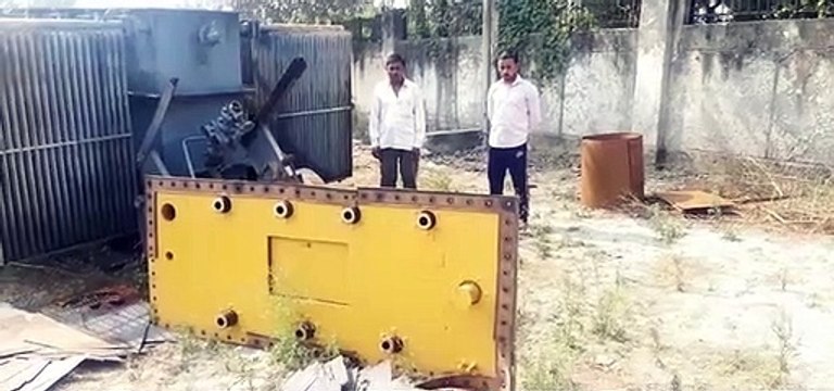 बिजली घर में बदमाशों का तांडव, 40 लाखों रुपए के विद्युत उपकरण की लूट