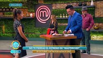 EXCLUSIVA. Olga Mariana habló con el chef José Ramón Castillo de MasterChef. | Venga La Alegría
