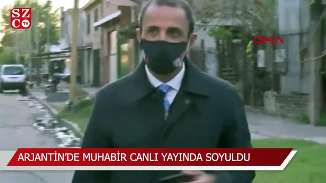 Arjantin'de muhabir canlı yayında soyuldu