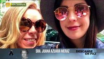 Roció Sánchez Azuara se enteró de la muerte de su mamá, mientras nos daba entrevista. | Ventaneando