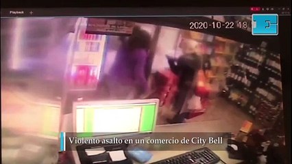 Robo en almacen de City Bell