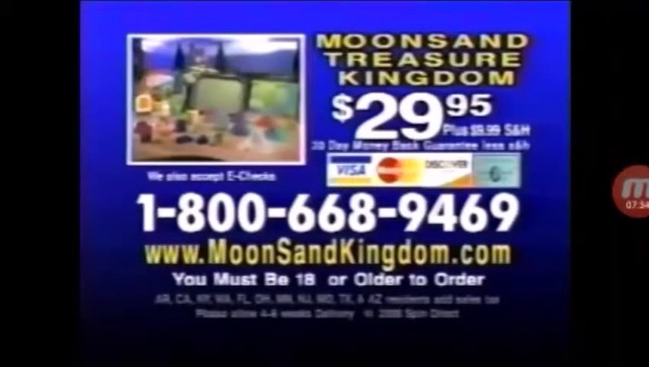 Moon Sand Treasure Kingdom Commercial | 2008