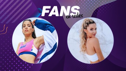 Cande Molfese y Stephie Demner en Fans en Redes