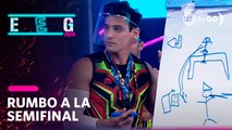 EEG Rumbo a la Semifinal: Facundo González causó risas al tratar de explicar curioso dibujo