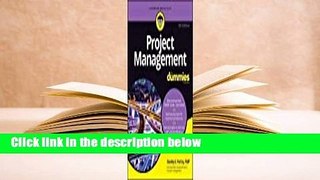 Full E-book  Project Management for Dummies  Review