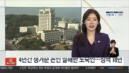 4년간 챙겨준 은인 살해한 노숙인…징역 18년