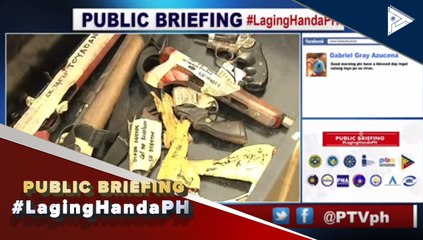 #LagingHanda | PRO Cordillera, isinasagawa na ang pagsira sa mga baril na isinuko ng CBA at CPLA