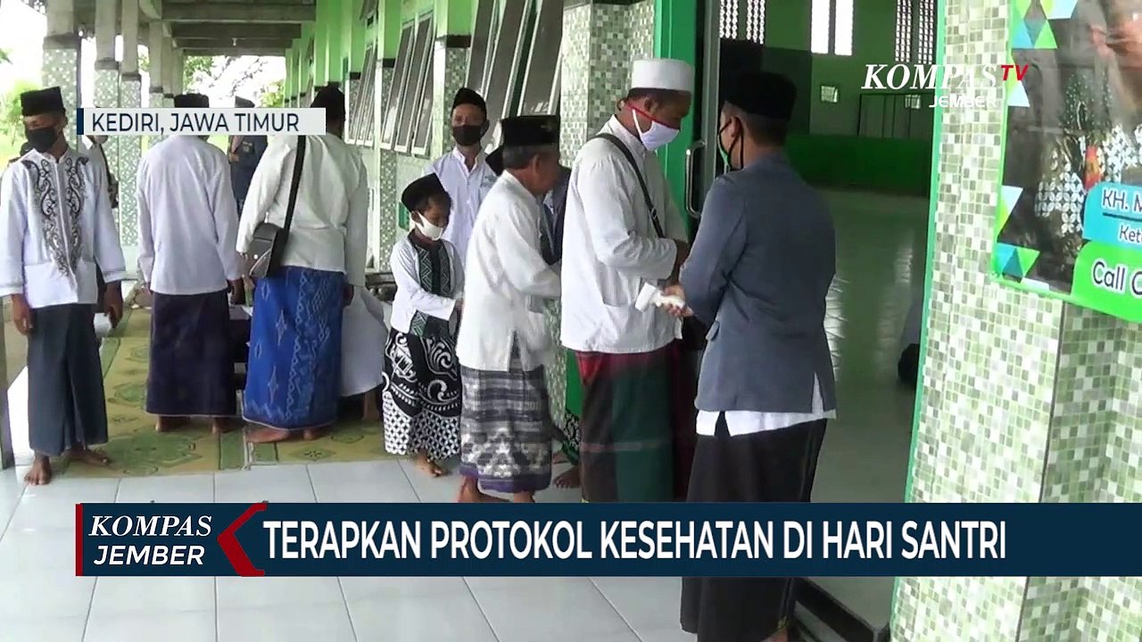 Cegah Penularan Covid-19, Peringatan Hari Santri Terapkan Protokol Kesehatan