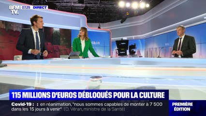 115 millions d'euros débloqués pour la culture - 23/10