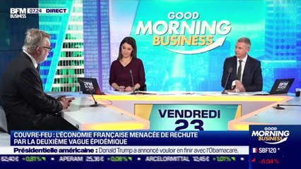 Philippe Waechter (Ostrum AM) : L'économie française menacée de rechute par la deuxième vague épidémique - 23/10