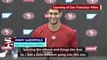 Garoppolo looking forward to 'exciting' return to face the Patriots